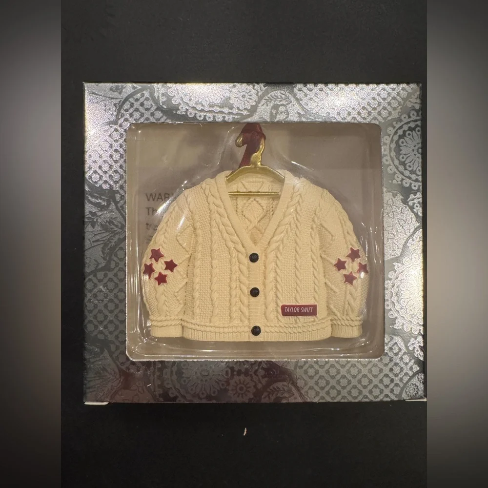 Taylor Swift Red (Taylor's Version) Cardigan Ornament BNIB - Picture 2 of 4